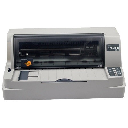 富士通/fujitsu dpk7050 针式打印机 24针证卡136列打印机(136列平推